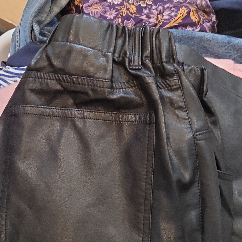 Free People Vegan Leather Pants